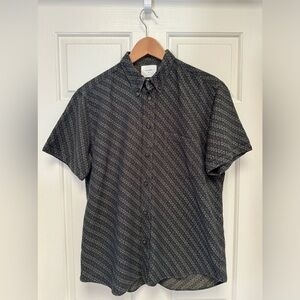 Billy Reid Men’s Short Sleeve Button Up - size Medium